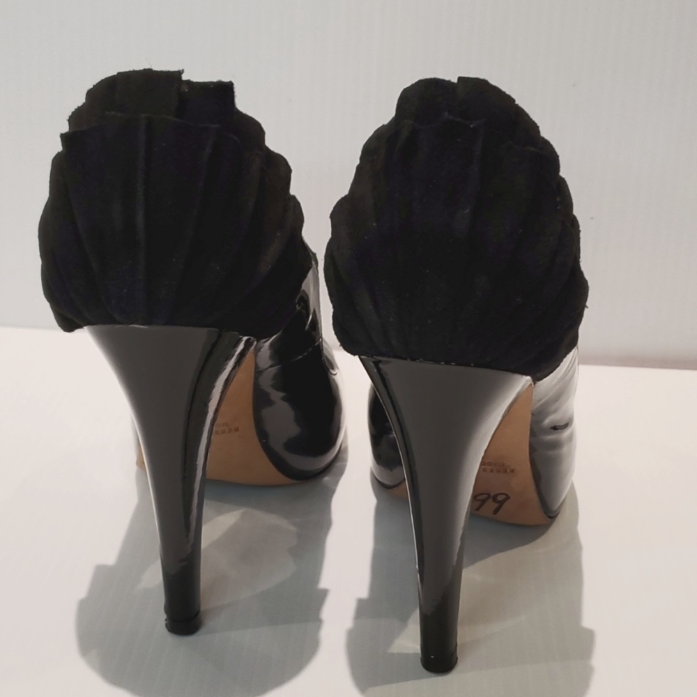 Rebecca Taylor leather heels 6M - Picture 2 of 9